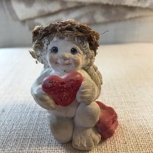 Harmony cherub figurine